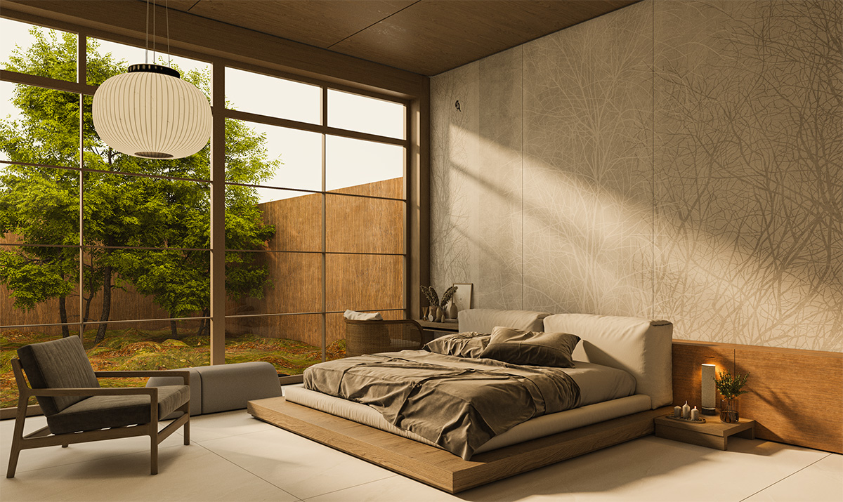 طراحی اتاق خواب برای خانه‌های مدرن