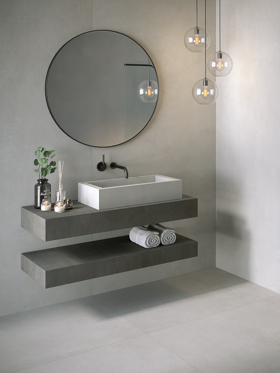 The Effect Of Ceramic Design On The Size Of The Bathroom Space